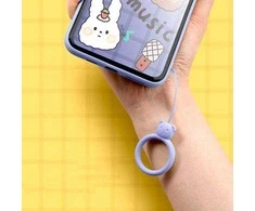 Hurtel SILIKONINIS TELEFONAS VIRŠLAS RING BEAR MINT