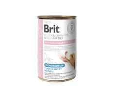 Brit GF Veterinary Diets konservai šun. Hypoallergenic Monoprotein Tuna 400g
