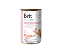 Brit GF Veterinary Diets konservai šun. Hypoallergenic Monoprotein kalakutiena 400g