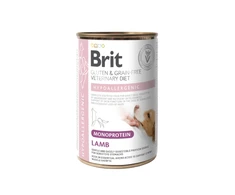 Brit GF Veterinary Diets konservai šun. Hypoallergenic Monoprotein ėriena 400g