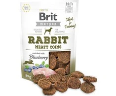 Brit Jerky Rabbit Meaty Coins skanėstas 80g