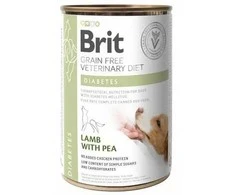 Brit GF Veterinary Diets konservai šunims Diabetes 400g