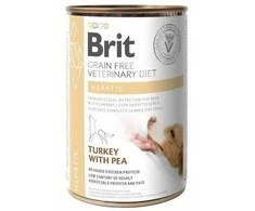 Brit GF Veterinary Diets konservai šunims Hepatic 400g