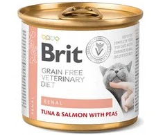 Brit GF Veterinary Diets konservai katėms Renal 200g