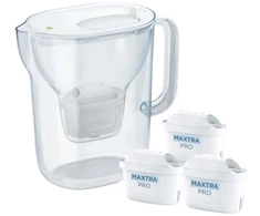 Brita Style Essential + 3 MAXTRA PRO PURE PERFORMANCE (Baltas)
