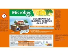 Bros Bioaktivatorius nuotėkų duobėms tabletės, 3vnt