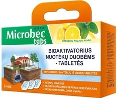 Bros Bioaktivatorius nuotėkų duobėms tabletės, 3vnt