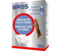 BROS Grūdeliai nuo pelių ir žiurkių 100g