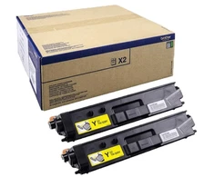 Brother TN-329YTWIN tonerio kasetė 2 vnt Originalus Geltona