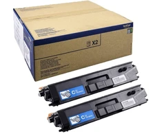 Brother TN-900CTWIN tonerio kasetė 2 vnt Originalus Žydras