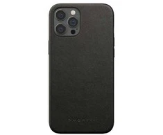 Dėklas Bugatti Porto Full Wrap Apple iPhone 12 Pro Max juodos spalvos 42646