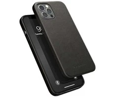 Dėklas Bugatti Porto Full Wrap Apple iPhone 12 Pro Max juodos spalvos 42646