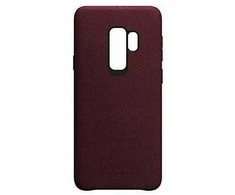 Dėklas „Bugatti Porto SS18“ „Samsung Galaxy S9 Plus G965“ aviečių spalvos 31389