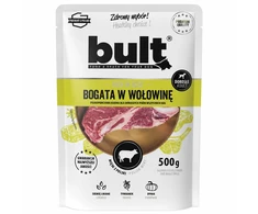 BULT Su jautiena – šlapias pašaras šunims – 500g