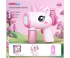 KIK Bubble machine Beline unicorn rožinės spalvos