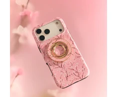 Burga magnetinis žiedas-laikiklis, sidabrinis – Sakura