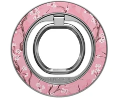 Burga magnetinis žiedas-laikiklis, sidabrinis – Sakura