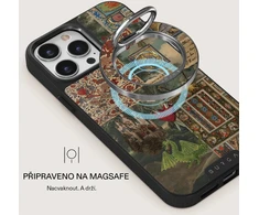 Burga magnetinis žiedas-laikiklis, sidabrinis – Oath