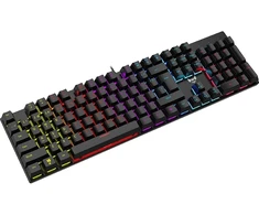 Mechaninė klaviatūra žaidimams ByteZone Dozer RGB / mėlynas switches / macro / Anti-Ghosting (juodas)