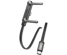 Cable with Stand AWEI CM-12C USB-C / USB-C Juoda