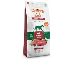 Šunų Maistas - CALIBRA Life Senior Large Fresh jautiena 12kg, 25% Baltymų, 12% Riebalų