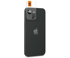 Camera cover Spigen Optik Pro Glas.TR „EZ FIT” Camera Protector 2pcs for Apple iPhone 16e juodas