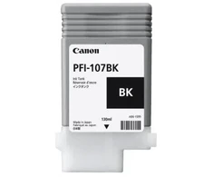 Canon PFI-107BK rašalo kasetė 1 vnt Originalus Juoda