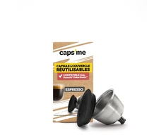 Caps Me CAPSME Dolce Gusto Reusable Pod (lungo) and silicon cap x 1