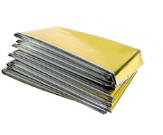 Carmotion Emergency blanket 160x210 cm, sidabrinis &amp; auksinis