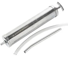 Carmotion Švirkštas skystam tepalui 500ml/lanksti ir standi žarnelė