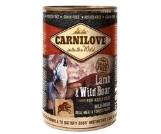 Carni Love Dog konservai šunims Wild Meat su ėriena ir šerniena 400g