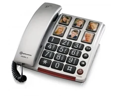 Carruzzo amplicomms BigTel 40 Plus Analoginis telefonas Juoda, Pilka