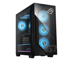 Carruzzo ASUS ROG G700 GM700TZ-R9800X212W AMD Ryzen™ 7 9800X3D 64 GB DDR5-SDRAM 2 TB SSD NVIDIA GeForce RTX 5080 Windows 11 Home Tower PC Juoda