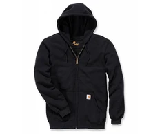 Carruzzo Carhartt Midweight Hooded ZIP Sweatshirt Juodas