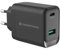 Carruzzo Conceptronic ALTHEA20B45 mobiliojo įrenginio kroviklis Universalus Juoda AC Spartusis įkrovimas Vidaus