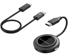 Carruzzo Conceptronic ATHERIC02B belaidis vaizdo adapteris HDMI/USB Pilnas HD Saugumo raktas