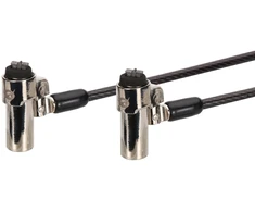 Carruzzo Conceptronic CUSTODIO02BNTM kabelio užraktas Juoda 1,8 m