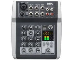 Carruzzo DNA QMX502 5-channel Analog sound mixer Mėlyna