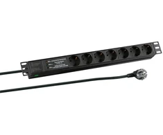 Carruzzo EFB Elektronik EK631DE.3 elektros tinklo ilgintuvas 2 m 7 AC išvestis(ys / čių) Vidaus Juoda