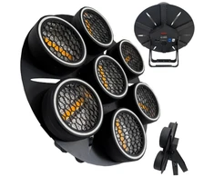 Carruzzo EVOLIGHTS LUMEN 7 RING 7x30W WW + 224×0,5W/31×0,2W