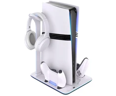 FIXED Docking Station for PlayStation 5 (Pro/Slim), juodas and baltas | Fixed