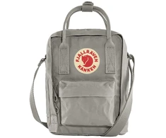 Carruzzo Fjällräven Kanken Sling Vinilonas Pilka Unisekso stiliaus Krepšys per petį
