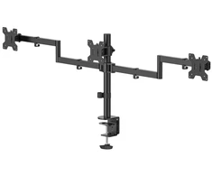 Laikiklis Hama 220899 uchwyt do monitora 2 ramiona, 13"-27", juoda