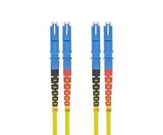Carruzzo Helos 254573 „InfiniBand“ arba pluoštinis optinis kabelis 3 m E-2000 (LSH) Geltona