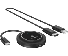 Carruzzo ICY BOX IB-WL101 belaidė sistema pristatymams HDMI / USB Type-C Saugumo raktas