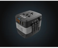 Carruzzo Inca IPW-45SA maitinimo kištukų adapteris Universalus Juoda