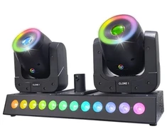 Carruzzo LIGHT4ME CLONE 1 LED RGBW light effect 2 heads