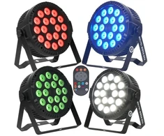 Carruzzo LIGHT4ME PAR RGBW 18x10W scenos apšvietimo prožektorius