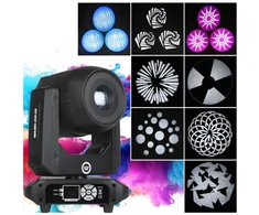 Carruzzo LIGHT4ME SKY SPOT 150W RING judančios galvos prožektorius