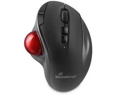 Carruzzo MediaRange MROS263 kompiuterinė pelė Namo dešinei rankai C tipo USB Rodomasis rutuliukas 2400 DPI